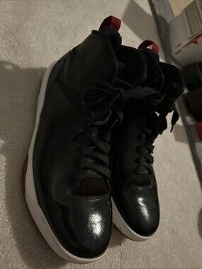 Nike Jordan Air Imminent 705077 001 Black/Gym Red-White  Men's Shoes Size 11.5